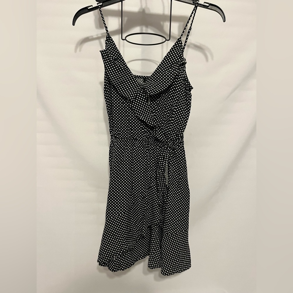 Black and White Polka Dot Dress